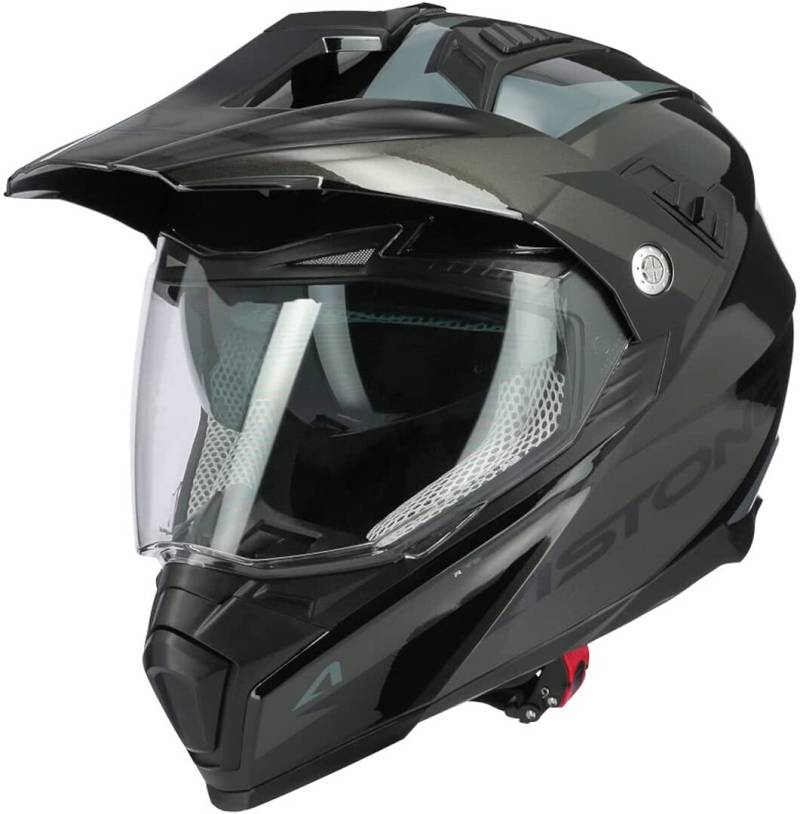 ASTONE, Casque Crossmax Ouragan, gloss shwarz, XXL von Astone Helmets