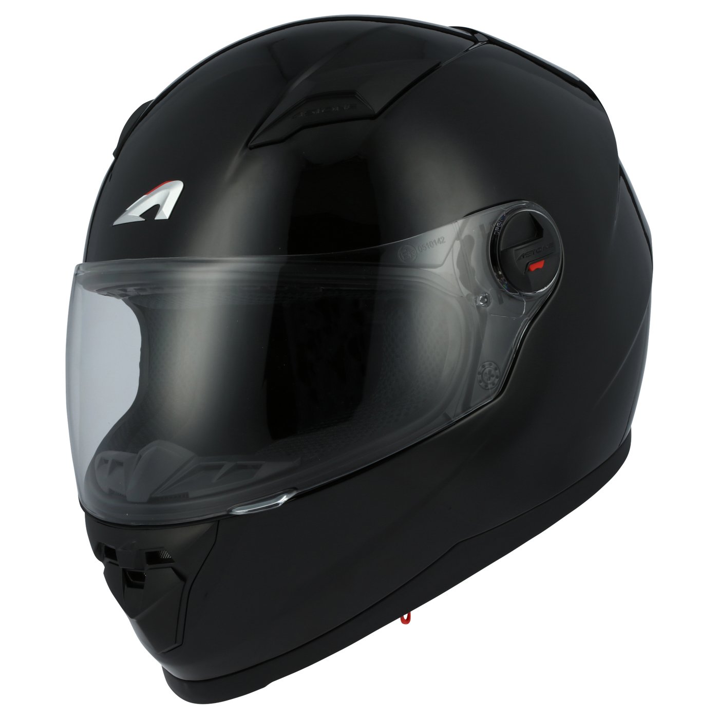 Astone Helmets - Casque intégral GT2 Monocolor - Casque idéal milieu urbain - Casque intégral en polycarbonate - Black L von Astone Helmets