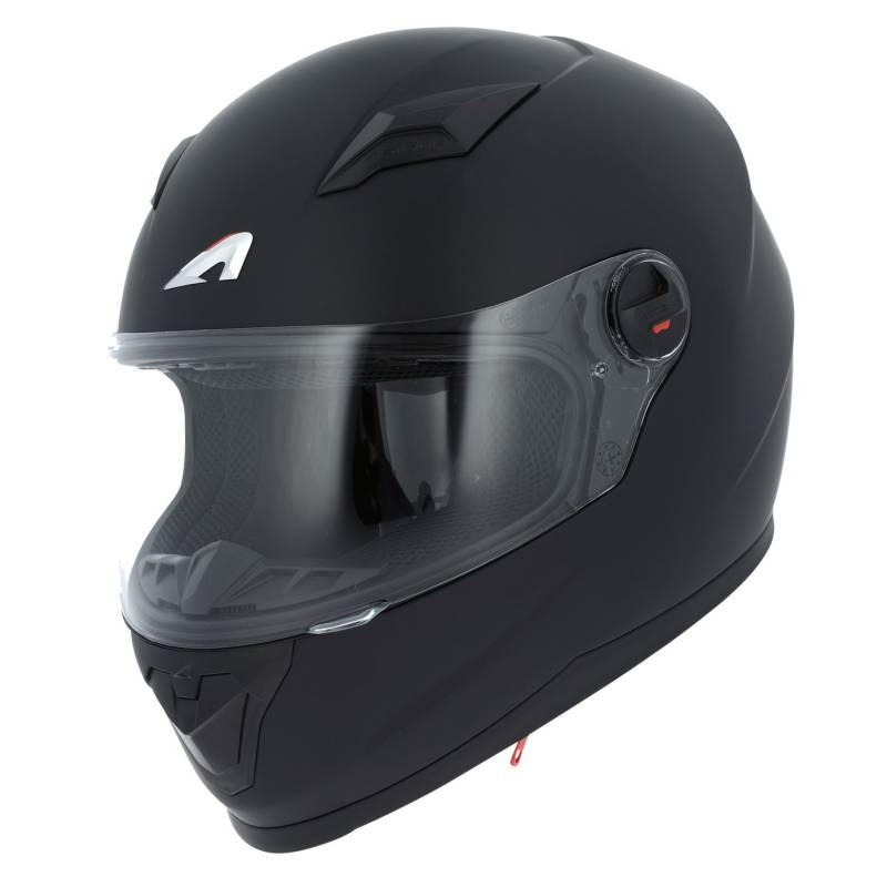 Astone Helmets - Casque intégral GT2 Monocolor - Casque idéal milieu urbain - Casque intégral en polycarbonate - Matt black XL von Astone Helmets
