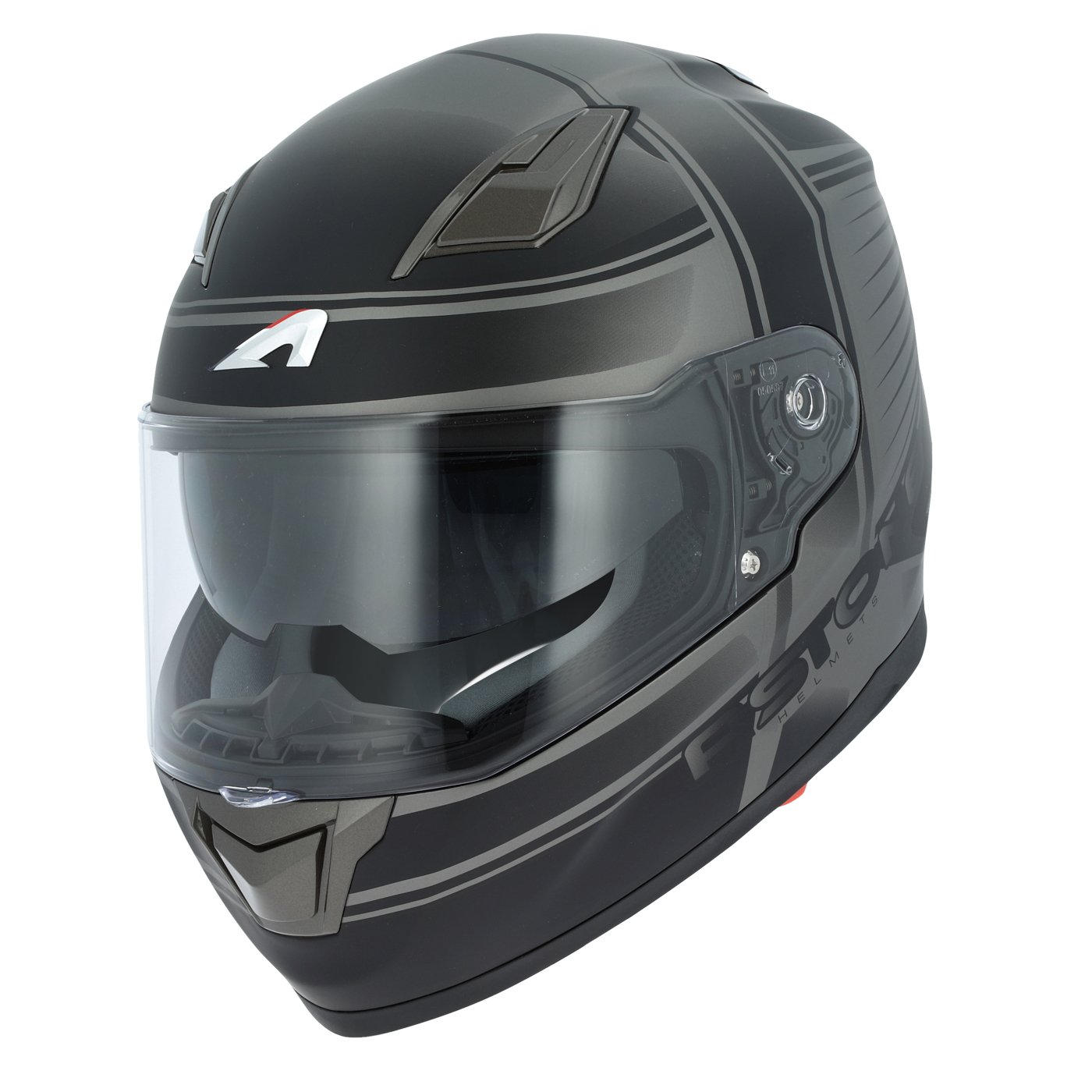 Astone Helmets GT900 Integralhelm, Titanium, matt, Größe 2XL Astone Helmets GT900 Integralhelm, Titanium, matt, Größe 2XL von Astone Helmets