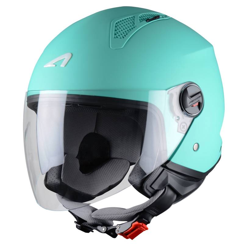 Astone Helmets Mini Jethelm, Minze Grün, L von Astone Helmets