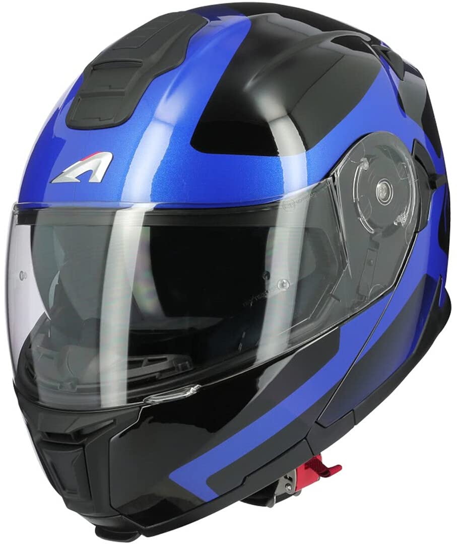 Astone, modularhelm, RT1200 EVO Astar chrome blau, XS von Astone Helmets