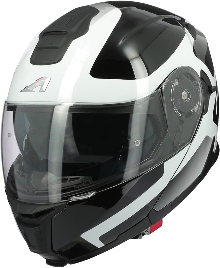 Astone, modularhelm, RT1200 EVO Astar weiss schwarz, XXL von Astone Helmets