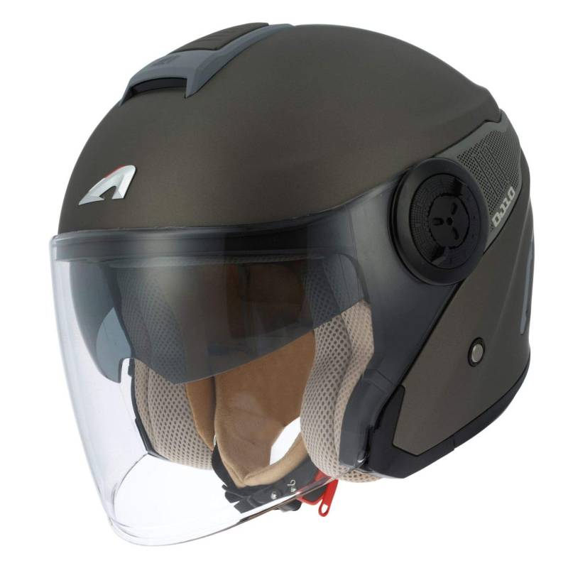 Astone DJ10-2 Jethelm matt braun von Astone Helmets