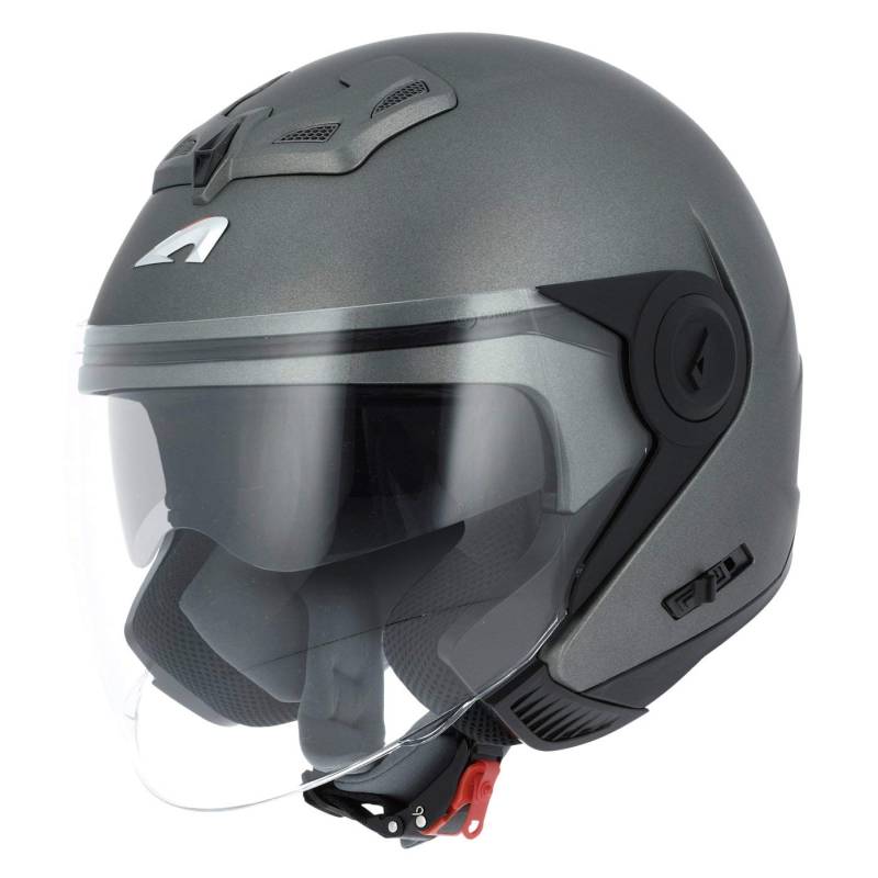 Astone DJ8 Jethelm Titanium matt Größe XL von Astone Helmets