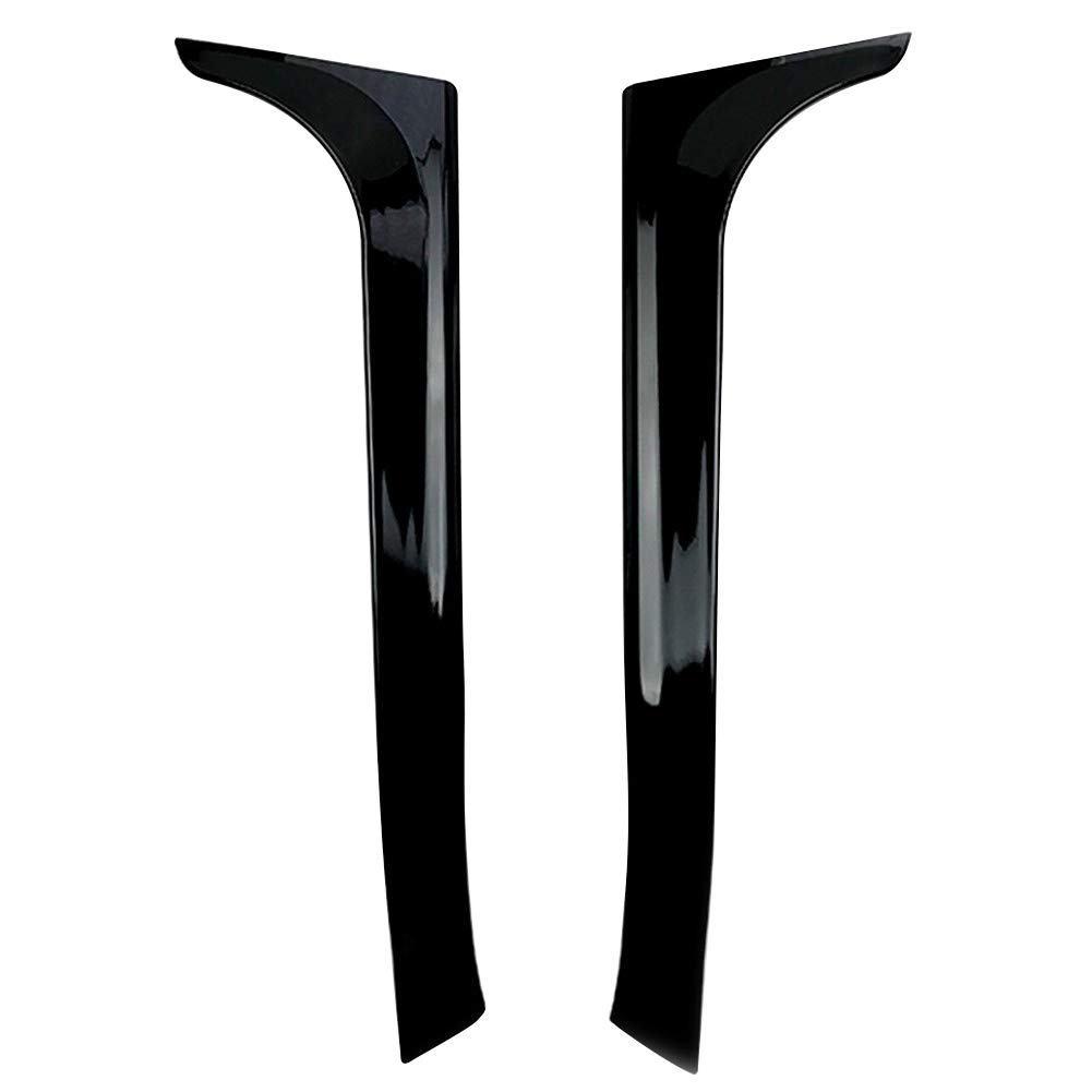 2 Stück Auto Fensterlippe Windschutzscheibe Flügel Heckscheibe Seitenspoiler Auto Außenteile Spoiler Heckflügel Spoiler Aufkleber Kompatibel mit Golf 6 MK6 2008-2013,Schwarz 2 Stück Auto Fensterlippe Windschutzscheibe Flügel Heckscheibe Seitenspoiler Auto Außenteile Spoiler Heckflügel Spoiler Aufkleber Kompatibel mit Golf 6 MK6 2008-2013,Schwarz von Asudaro