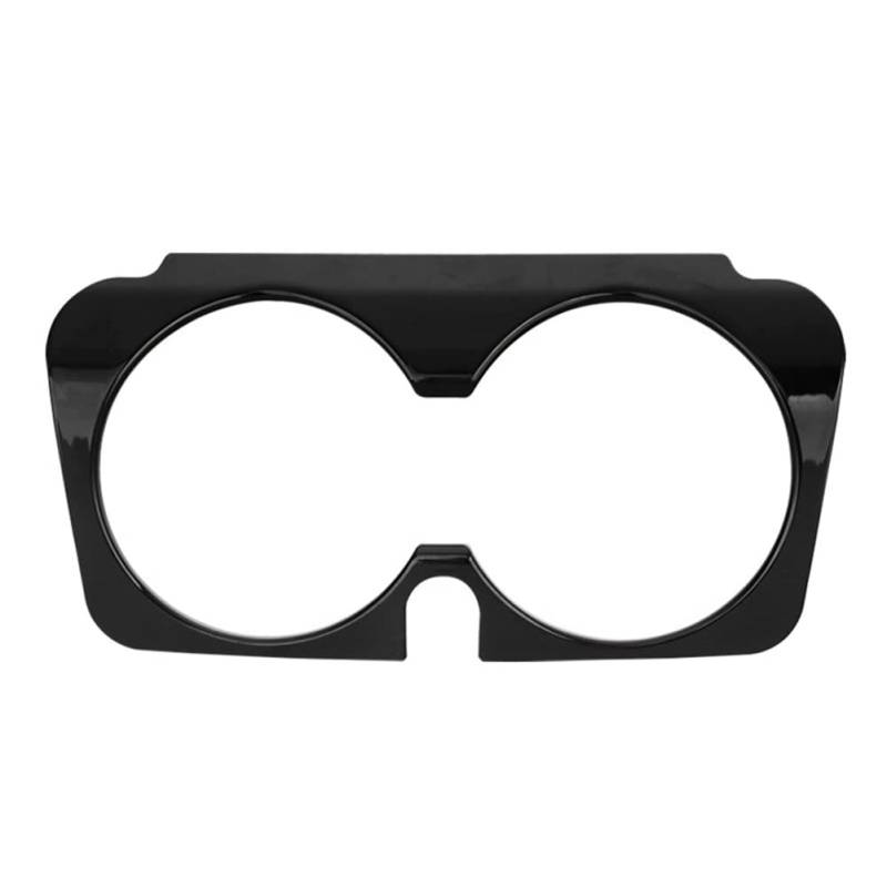ABS Mittelkonsole Wasserbecherhalter Rahmen Dekoration Abdeckung Verkleidung, Asudaro Mittelkonsole Wasserbecherhalter Rahmen ABS Innenausstattung für E-Klasse W213 C-Klasse W205 GLC-Klasse X253 von Asudaro