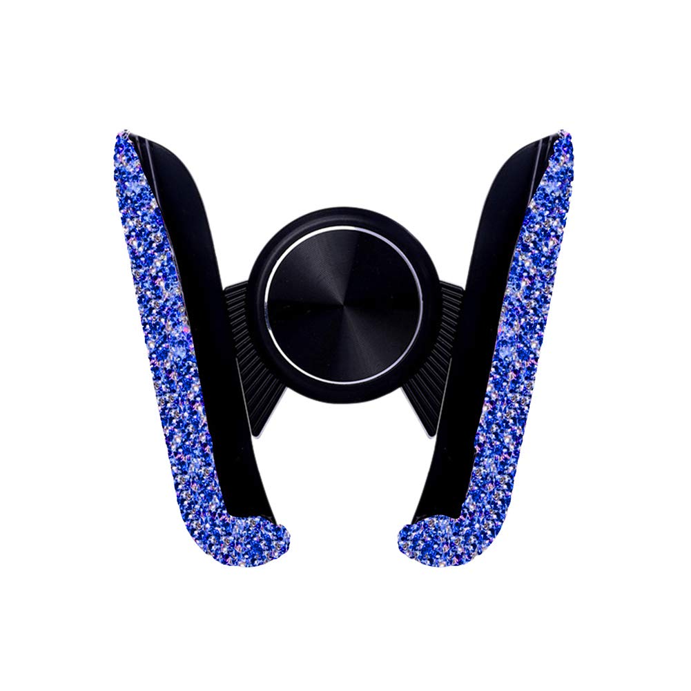 Air Vent Handyhalterung,Asudaro Auto Handyhalterung Lüftung Bling Bling Autohalter Auto Navigationshalterung Telefonhalter 360 Grad Drehung Glitzer Strass Dekoration Smartphone Handy Halter,Blau Air Vent Handyhalterung,Asudaro Auto Handyhalterung Lüftung Bling Bling Autohalter Auto Navigationshalterung Telefonhalter 360 Grad Drehung Glitzer Strass Dekoration Smartphone Handy Halter,Blau von Asudaro
