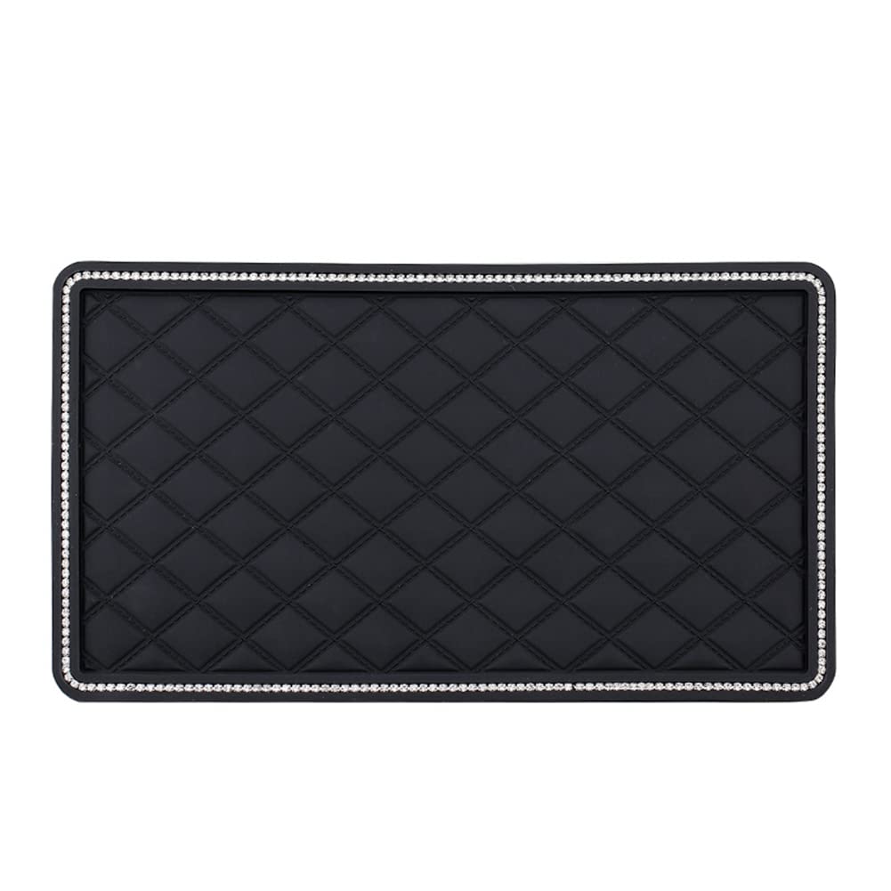 Anti-Rutsch-Matte für Armaturenbrett Bling Bling, Asudaro Strass KFZ Halterung Anti Rutsch Matte Antirutschmatte Auto Armaturenbrett Klebematte Anti-Rutsch-Pad für Handy Sonnenbrille Schlüssel Münzen Anti-Rutsch-Matte für Armaturenbrett Bling Bling, Asudaro Strass KFZ Halterung Anti Rutsch Matte Antirutschmatte Auto Armaturenbrett Klebematte Anti-Rutsch-Pad für Handy Sonnenbrille Schlüssel Münzen von Asudaro