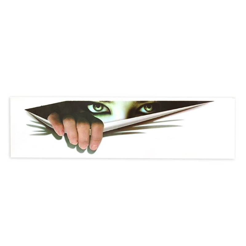 Asudaro 3D Auto Aufkleber Mädchen 3D Augen Spähen Auto Aufkleber Auto LKW Stoßstange Heckklappe Dekoration Lustige Auto Aufkleber Voyeur Auto Hauben Kofferraum Thriller Heckscheibe Aufkleber von Asudaro