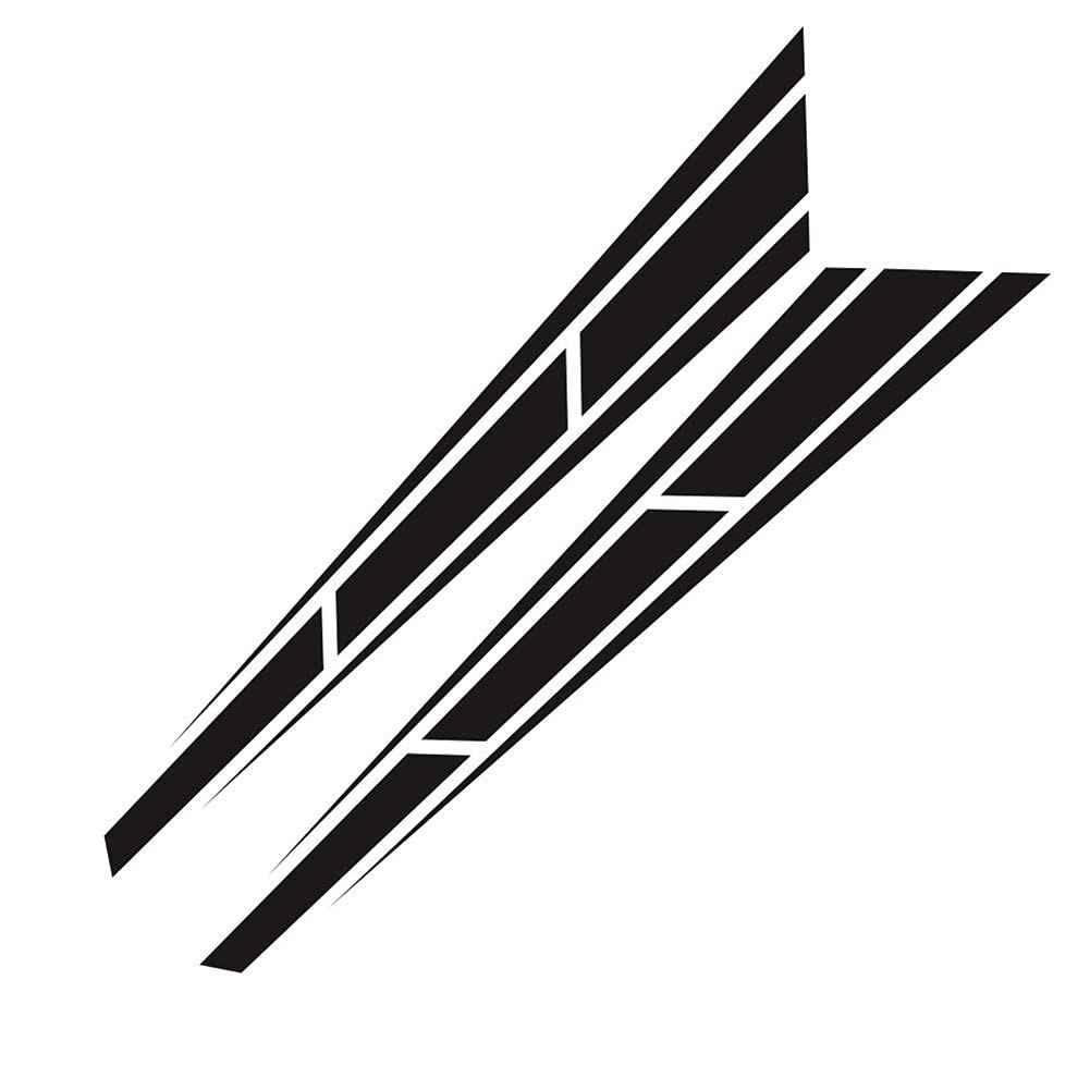Asudaro Auto Aufkleber Racing Sport Streifen Aufkleber Haube Dekorative Aufkleber Universal Hood Aufkleber Streifen Vinyl Abziehbild Streifen Auto Aufkleber Motorhaube Deko Folie Sticker,Schwarz Asudaro Auto Aufkleber Racing Sport Streifen Aufkleber Haube Dekorative Aufkleber Universal Hood Aufkleber Streifen Vinyl Abziehbild Streifen Auto Aufkleber Motorhaube Deko Folie Sticker,Schwarz von Asudaro