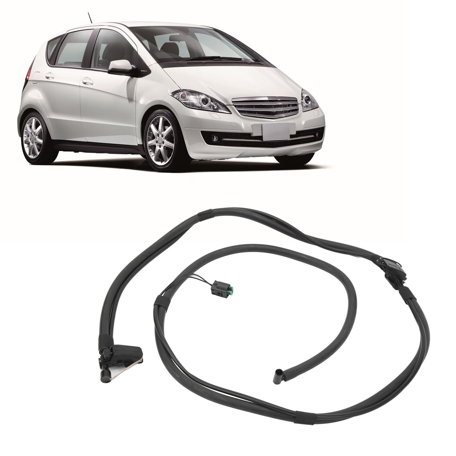 Asudaro Beheizte Scheibenwaschdüsen Windschutzscheibe ScheibenwaschdüSe Strahlschlauch A1698600492 Ersatz für A-Klasse W169 2004 Bis 2012 Scheibenwaschanlage 1698600192 Asudaro Beheizte Scheibenwaschdüsen Windschutzscheibe ScheibenwaschdüSe Strahlschlauch A1698600492 Ersatz für A-Klasse W169 2004 Bis 2012 Scheibenwaschanlage 1698600192 von Asudaro