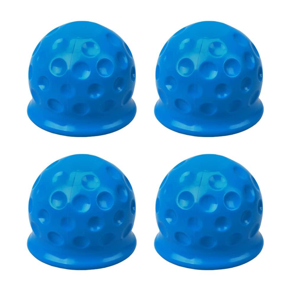 Asudaro Trailer Ball Abdeckkappe, 4Stück Auto Anhänger Abdeckung 50mm Anhängerkupplungsabdeckung Weiche Kunststoff Abdeckkappe universelle Schutzkappe für Anhängerkupplung Blau Asudaro Trailer Ball Abdeckkappe, 4Stück Auto Anhänger Abdeckung 50mm Anhängerkupplungsabdeckung Weiche Kunststoff Abdeckkappe universelle Schutzkappe für Anhängerkupplung Blau von Asudaro
