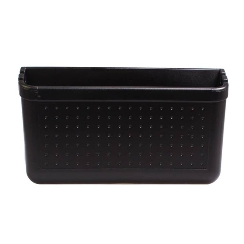 Auto Armaturenbrett Aufbewahrungsbox Auto Dashboard Organizer Ablagefach Klebendes Auto Inner Dashboard Storage Box mit Reserve Ladeloch für Handy Sonnenbrillen Karte Schlüsselanhänger,Schwarz von Asudaro