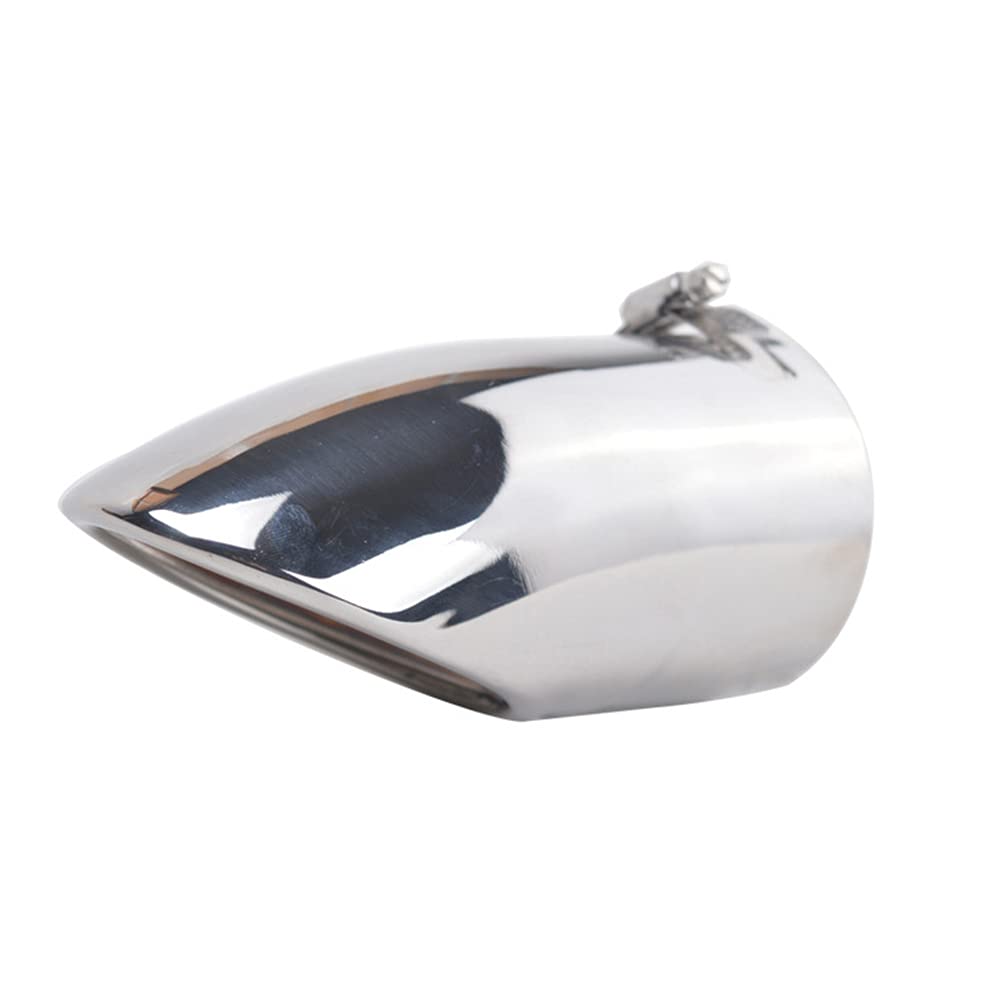 Auto Endrohr Auspuffrohr, Asudaro Universal 76mm Auspuffblende Edelstahl Auspuff Endrohr Auspuff Endschalldämpfer Endspitze Endrohr End Endschalldämpfer Schwanz Throat Schalldämpfer,Silber- Auto Endrohr Auspuffrohr, Asudaro Universal 76mm Auspuffblende Edelstahl Auspuff Endrohr Auspuff Endschalldämpfer Endspitze Endrohr End Endschalldämpfer Schwanz Throat Schalldämpfer,Silber- von Asudaro