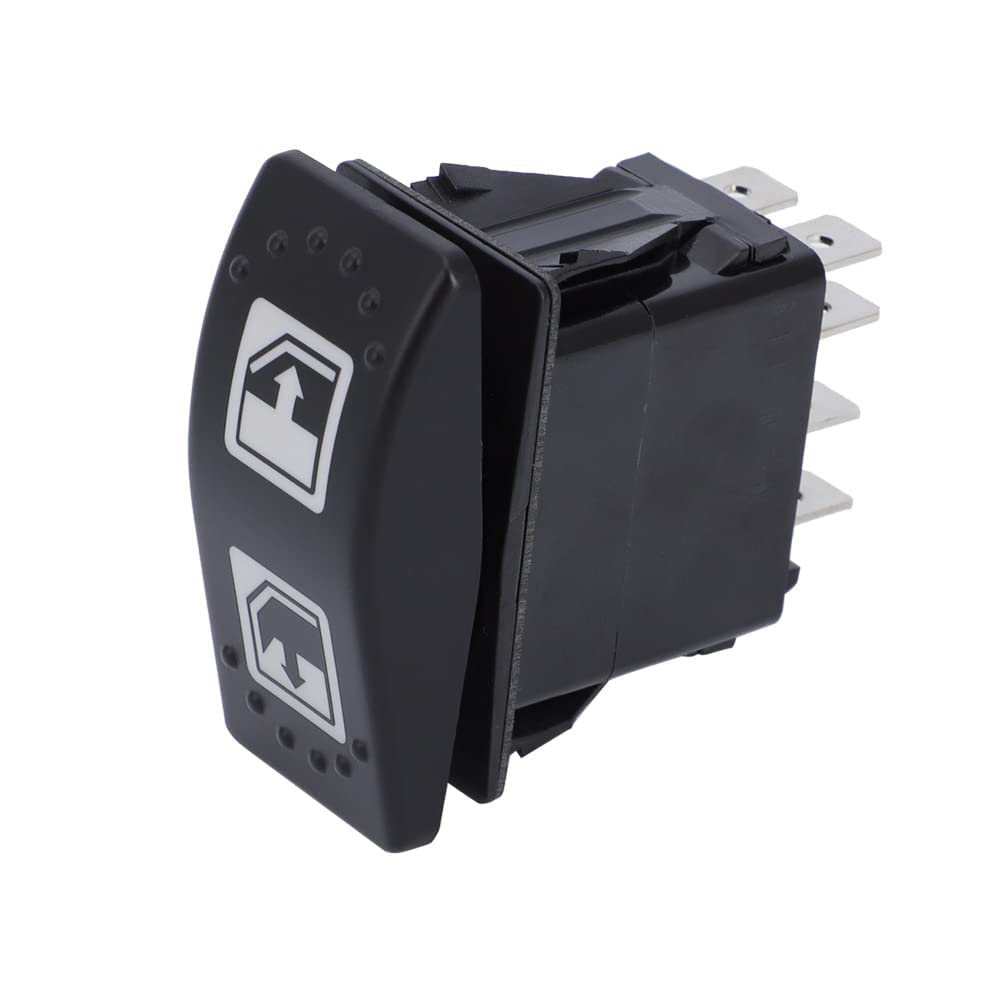Auto Fensterheberschalter Taster, Asudaro 8-poliger Fensterheberschalter Links Fahrerseite Electronic Window Control Schalter 12–24V Schalterknopf kompatibel mit Can-am 2016–2019 Defender,Schwarz Auto Fensterheberschalter Taster, Asudaro 8-poliger Fensterheberschalter Links Fahrerseite Electronic Window Control Schalter 12–24V Schalterknopf kompatibel mit Can-am 2016–2019 Defender,Schwarz von Asudaro