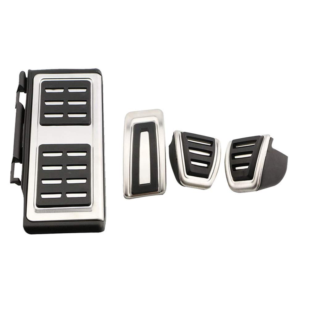 Auto Fußstütze Gaspedal Bremspedale, Auto Sport Edelstahlpedal, Antirutsch Ohne Bohren Gas Bremspedal, Aluminiumlegierung, Autokraftstoff Gas Bremspedal Abdeckung Kompatibel mit Golf 7 Auto Fußstütze Gaspedal Bremspedale, Auto Sport Edelstahlpedal, Antirutsch Ohne Bohren Gas Bremspedal, Aluminiumlegierung, Autokraftstoff Gas Bremspedal Abdeckung Kompatibel mit Golf 7 von Asudaro