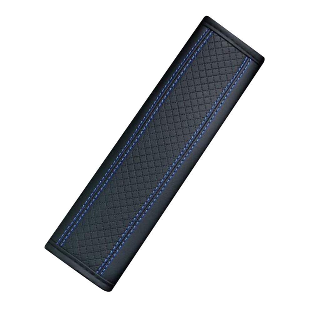 Auto Gurtschutz, Gurtpolster Auto Sicherheitsgurt Schulterpolster PU Leder Sicherheitsgurtbezug Schulterschoner Polster Gurt Schulter für Auto Sicherheitsgurt, Rucksack, Umhängetasche,Schwarz Blau Auto Gurtschutz, Gurtpolster Auto Sicherheitsgurt Schulterpolster PU Leder Sicherheitsgurtbezug Schulterschoner Polster Gurt Schulter für Auto Sicherheitsgurt, Rucksack, Umhängetasche,Schwarz Blau von Asudaro