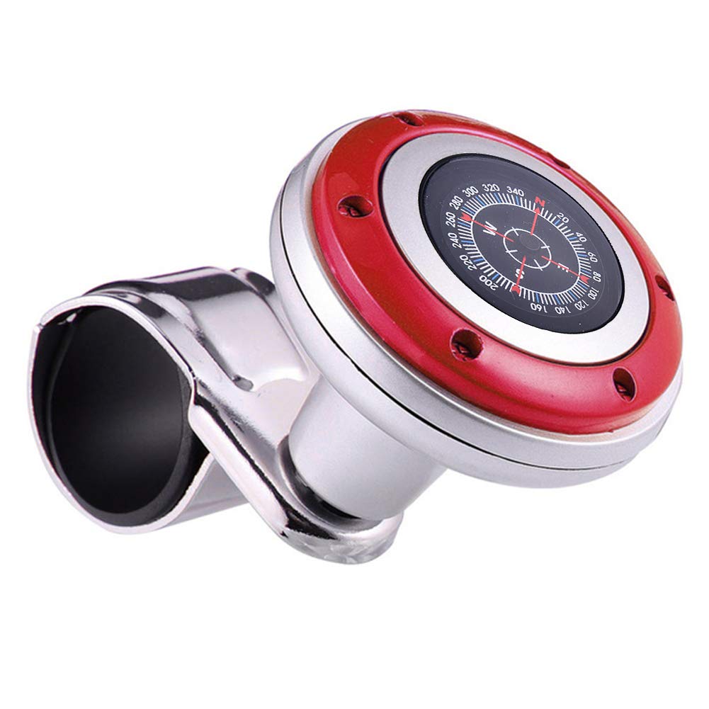 Auto Lenkradknauf Lenkgriff Ball für Auto, Auto Lenkrad Knopf Griff Lenkrad Drehknopf, Lenkradknauf Spinner Kugel, Universal Auto Lenkhilfe Lenkradknauf Lenkgriff Ball für Auto Lkw,Rot Auto Lenkradknauf Lenkgriff Ball für Auto, Auto Lenkrad Knopf Griff Lenkrad Drehknopf, Lenkradknauf Spinner Kugel, Universal Auto Lenkhilfe Lenkradknauf Lenkgriff Ball für Auto Lkw,Rot von Asudaro