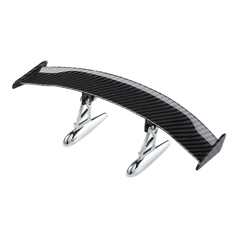 Auto Mini Heckflügel, Asudaro Auto Heckflügel Dekoration Kohlefaser Universal Mini Spoiler Carbon Fiber Auto Mini Spoiler Flügel Spoilerflügelheck Heckspoiler für Auto Dekoration,Carbon-Muster von Asudaro