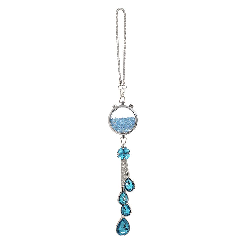 Auto Parfüm Anhänger, Asudaro Auto Ornamente Lufterfrischer Bling Rückspiegel Parfüm Anhänger Auto Duftspender Lufterfrischer Diamant Auto Lufterfrischer Parfüm Bling Autozubehör für Frauen,Hellblau Auto Parfüm Anhänger, Asudaro Auto Ornamente Lufterfrischer Bling Rückspiegel Parfüm Anhänger Auto Duftspender Lufterfrischer Diamant Auto Lufterfrischer Parfüm Bling Autozubehör für Frauen,Hellblau von Asudaro