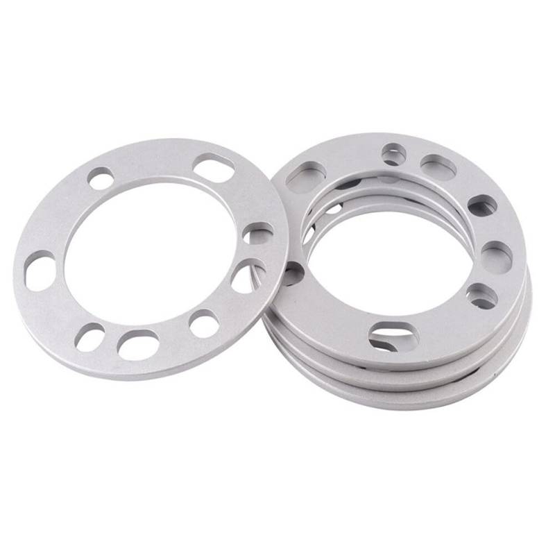 Auto Rad Dünne Abstandshalter,Asudaro 4 Stück 10 Mm Metall Hubzentrische Spurver Rad Breiterungen Passend Für 5 X 135/5 X 139,7/6 X 135/6 X 139,7 Schraubenmuster Für 5/6 Loch-Räder/Felgen von Asudaro