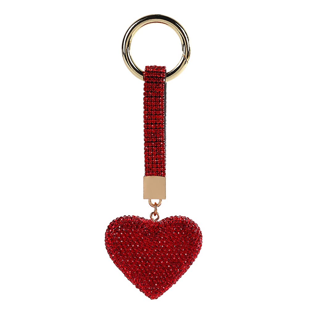 Diamant Schlüsselanhänger,Asudaro Glitzer Bling Herzförmige Autoschlüssel Schnalle Kristall Strass Schlüsselbund Kreative Auto Schlüsselanhänger Autoschlüssel Ornamente n Für Frauen Zubehör,rot Diamant Schlüsselanhänger,Asudaro Glitzer Bling Herzförmige Autoschlüssel Schnalle Kristall Strass Schlüsselbund Kreative Auto Schlüsselanhänger Autoschlüssel Ornamente n Für Frauen Zubehör,rot von Asudaro
