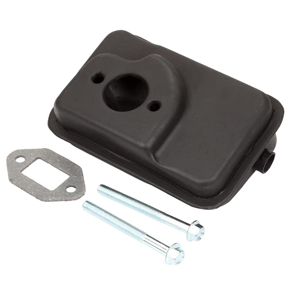 Edelstahl Abgasschlauch Schalldämpfer Set, Asudaro Standheizung Schalldämpfer Abgasrohr Schalldämpfer Kit Metall Auspuffrohr mit Schraube Kompatibel mit 47cc 49cc 2-Takt-Mini-Bike,Schwarz Edelstahl Abgasschlauch Schalldämpfer Set, Asudaro Standheizung Schalldämpfer Abgasrohr Schalldämpfer Kit Metall Auspuffrohr mit Schraube Kompatibel mit 47cc 49cc 2-Takt-Mini-Bike,Schwarz von Asudaro