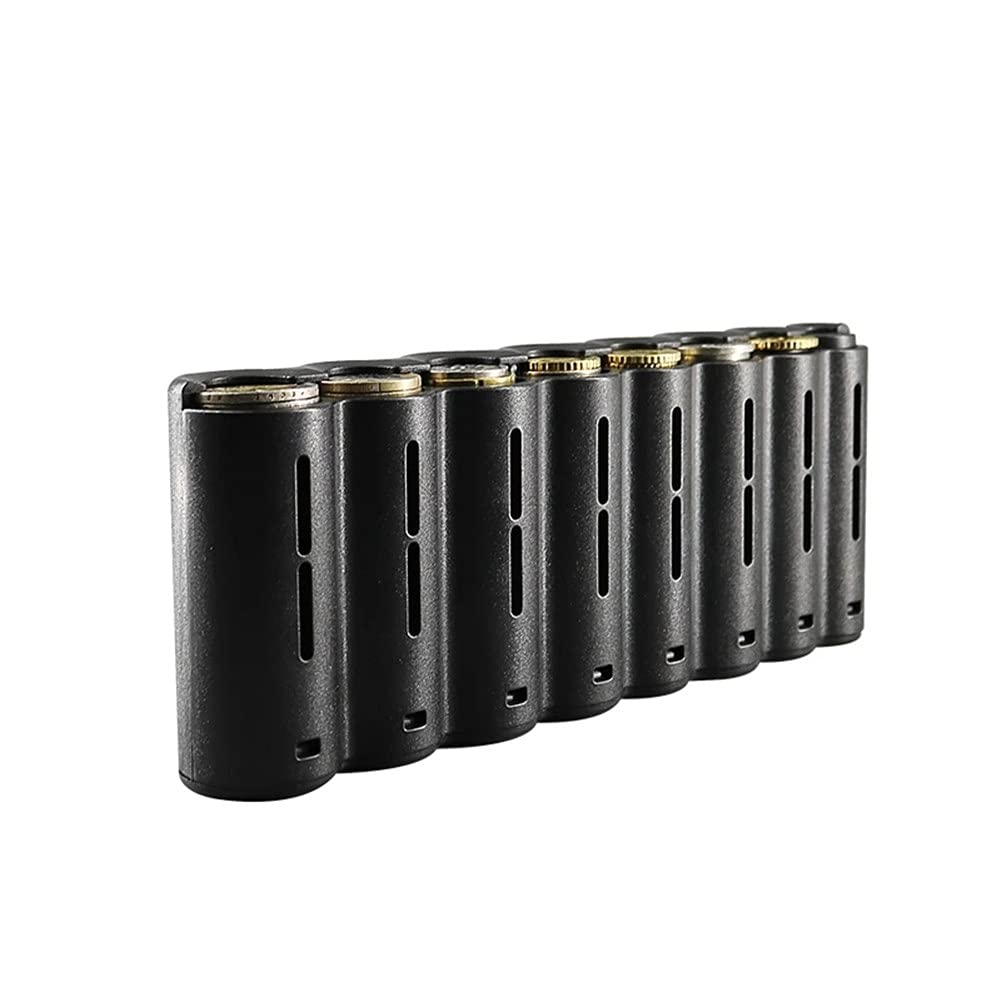 Euro Münzbox Mini,Asudaro Euro Münzbox Zylinder 8PCS Euro-Münzspender Brieftasche Mini tragbare langlebige Art Tube Auto Münzspender Euro Münzhalter für Taxis, Busse Haushaltsmünzensortierung,Schwarz Euro Münzbox Mini,Asudaro Euro Münzbox Zylinder 8PCS Euro-Münzspender Brieftasche Mini tragbare langlebige Art Tube Auto Münzspender Euro Münzhalter für Taxis, Busse Haushaltsmünzensortierung,Schwarz von Asudaro
