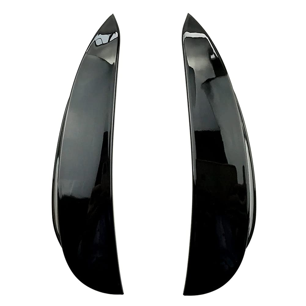 Frontspoiler Bar,Asudaro 2Stück ABS Auto Frontstoßstange Spoiler Splitter Canard Protector Frontstoßstange Luftspoiler Außendekoration Aufkleber Kompatibel mit E-Klasse E200L E300L E43 AMG Schwarz Frontspoiler Bar,Asudaro 2Stück ABS Auto Frontstoßstange Spoiler Splitter Canard Protector Frontstoßstange Luftspoiler Außendekoration Aufkleber Kompatibel mit E-Klasse E200L E300L E43 AMG Schwarz von Asudaro