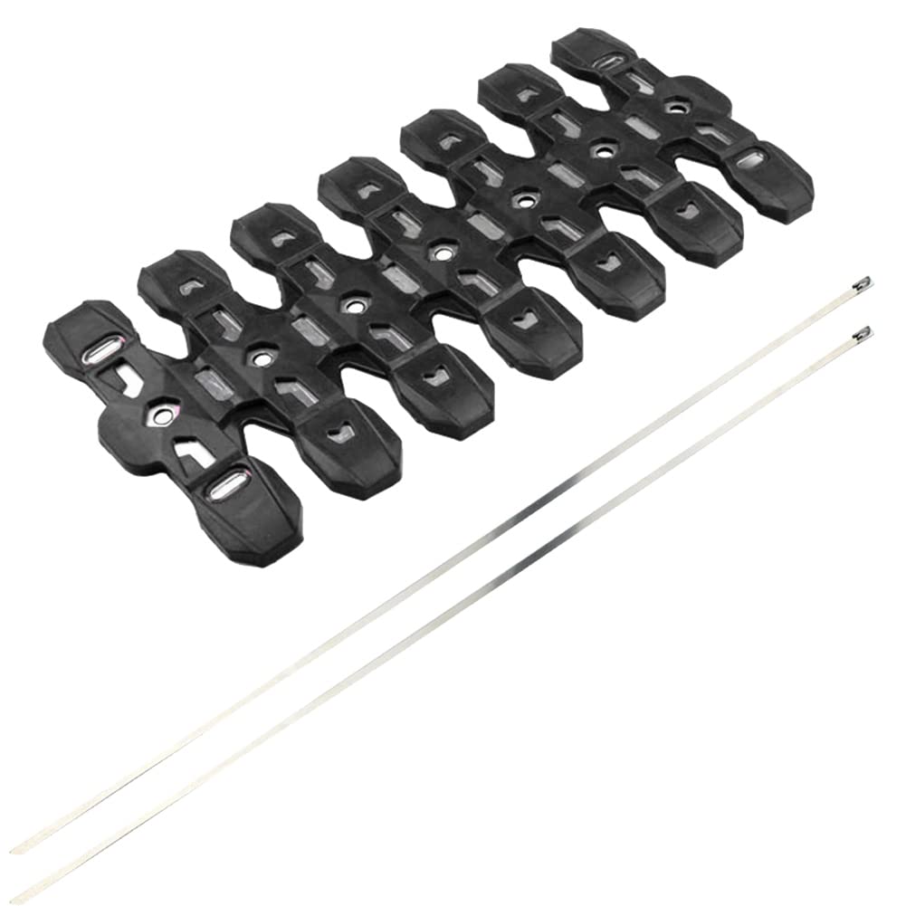 Gummi Auspuff Hitzeschild,Asudaro Wärmedämmung Abdeckung Universal Motorrad Hitzeschild Schalldämpferrohr Hitzeschild Abdeckung Hitzeschutz Auspuff Motorrad hintere Endrohr-Fallschutzabdeckung,Schwarz Gummi Auspuff Hitzeschild,Asudaro Wärmedämmung Abdeckung Universal Motorrad Hitzeschild Schalldämpferrohr Hitzeschild Abdeckung Hitzeschutz Auspuff Motorrad hintere Endrohr-Fallschutzabdeckung,Schwarz von Asudaro