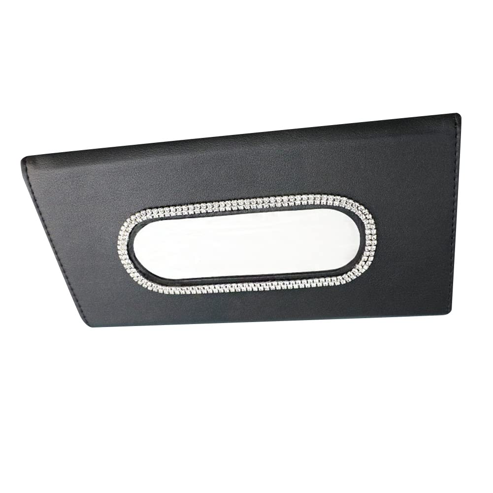 Kristall Auto Visier Tissue Halter,Asudaro Bling Bling Auto Sonnenblende Tissue Box Pu Leder Tissue Case Universal Car Tissue Bag Drawer Box Glitzer Taschentuchbox Auto Innenraum für Frauen,Weiß Kristall Auto Visier Tissue Halter,Asudaro Bling Bling Auto Sonnenblende Tissue Box Pu Leder Tissue Case Universal Car Tissue Bag Drawer Box Glitzer Taschentuchbox Auto Innenraum für Frauen,Weiß von Asudaro