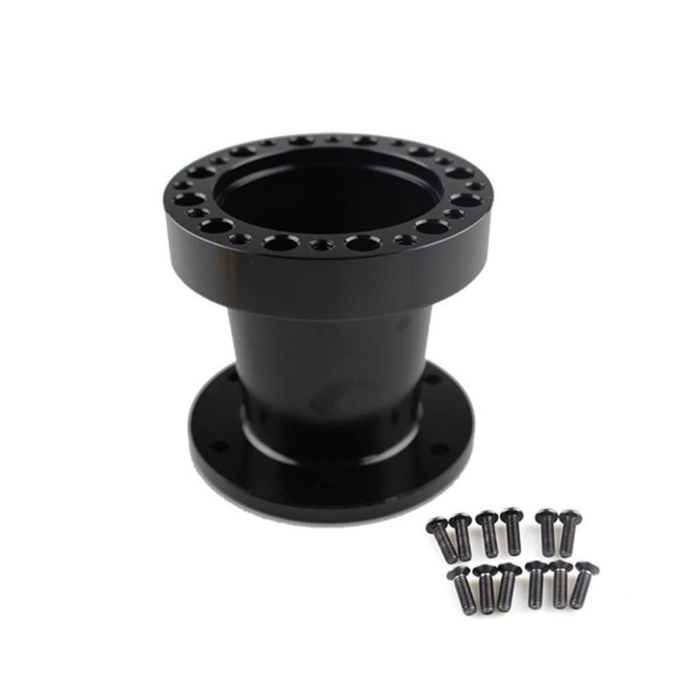 Lenkradnabenadapter, Asudaro Auto Lenkradnaben-Schnellwechseladapter Lenkradnaben-Boss-Kit Adapter Universal-Schnellverschluss-Kit Lenkradverstärker Lenkrad erhöht 51/76/101 MM,Schwarz 76mm Lenkradnabenadapter, Asudaro Auto Lenkradnaben-Schnellwechseladapter Lenkradnaben-Boss-Kit Adapter Universal-Schnellverschluss-Kit Lenkradverstärker Lenkrad erhöht 51/76/101 MM,Schwarz 76mm von Asudaro
