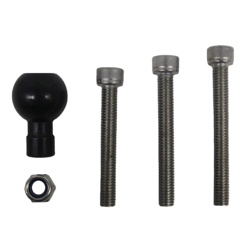 Motorrad Rückspiegel Kugelkopf Halterung,Asudaro Motorrad Lenker Basisklemme M8 RAM Kugelkopf Rückspiegelschraube Kugelfuß Feste Basis Ball Halter RAM Mount Stativ Kugel Adapter Kopf,schwarz + Silber Motorrad Rückspiegel Kugelkopf Halterung,Asudaro Motorrad Lenker Basisklemme M8 RAM Kugelkopf Rückspiegelschraube Kugelfuß Feste Basis Ball Halter RAM Mount Stativ Kugel Adapter Kopf,schwarz + Silber von Asudaro