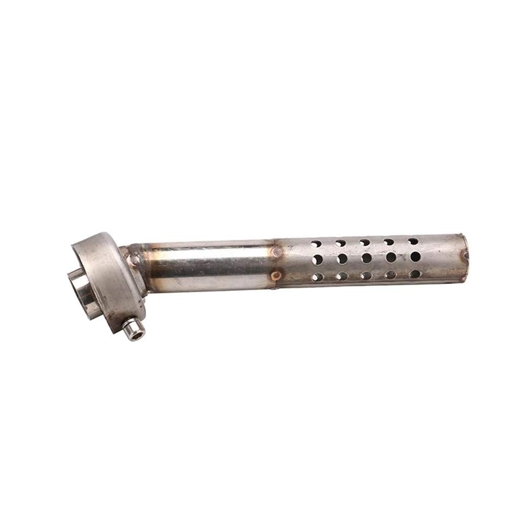 Motorrad Schalldämpfer Auspuffrohr, Asudaro Universal Motorrad Auspuff Schalldämpfer Auspuffrohr DB Killer Moto Auspuffrohr Edelstahl Motorrad Auspuffrohr Reduziert effektiv Geräusche,Silber # 4.8h Motorrad Schalldämpfer Auspuffrohr, Asudaro Universal Motorrad Auspuff Schalldämpfer Auspuffrohr DB Killer Moto Auspuffrohr Edelstahl Motorrad Auspuffrohr Reduziert effektiv Geräusche,Silber # 4.8h von Asudaro