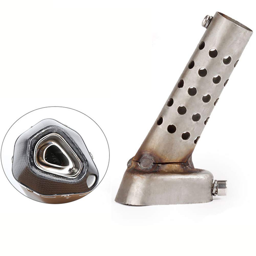 Motorrad Schalldämpfer Auspuffrohr, Asudaro Universal Motorrad Auspuff Schalldämpfer Auspuffrohr DB Killer Moto Auspuffrohr Edelstahl Motorrad Auspuffrohr Reduziert effektiv Geräusche,Silber Motorrad Schalldämpfer Auspuffrohr, Asudaro Universal Motorrad Auspuff Schalldämpfer Auspuffrohr DB Killer Moto Auspuffrohr Edelstahl Motorrad Auspuffrohr Reduziert effektiv Geräusche,Silber von Asudaro
