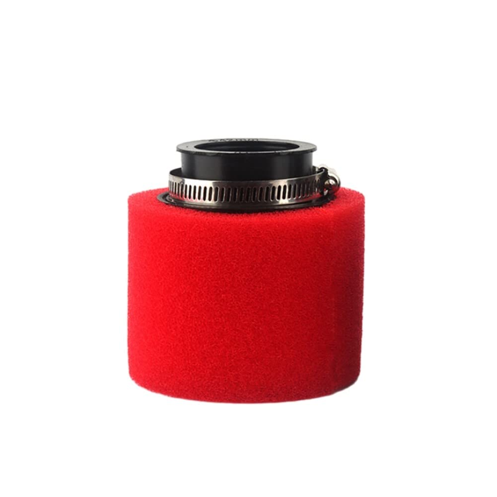 Motorrad Universal Doppelschicht Luftfilter,Asudaro Racing Motorrad Roller Atv Luftfilter 42-Mm-Luftfilter Motorrad Sport Luftfilter Mini Entlüftungsfilter Für Motocross Atv Beach Bike Zubehör von Asudaro