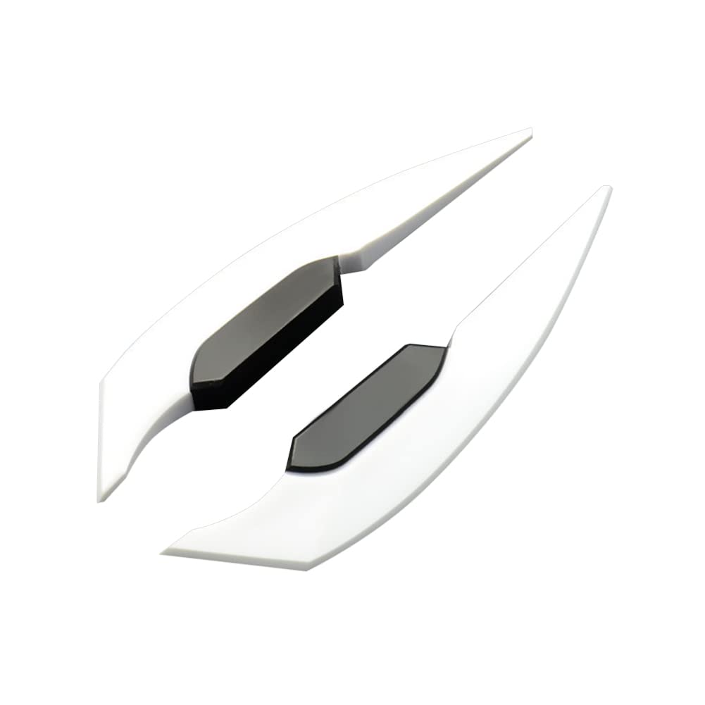 Motorrad Verkleidungs Winglets,Asudaro 1Paar Motorrad Spoiler Motorrad Flügel Aerodynamischer Spoiler Flügel Universal Motorrad Winglet Aerodynamic Wing Motorrad Frontspoiler Verkleidung,Weiß Motorrad Verkleidungs Winglets,Asudaro 1Paar Motorrad Spoiler Motorrad Flügel Aerodynamischer Spoiler Flügel Universal Motorrad Winglet Aerodynamic Wing Motorrad Frontspoiler Verkleidung,Weiß von Asudaro