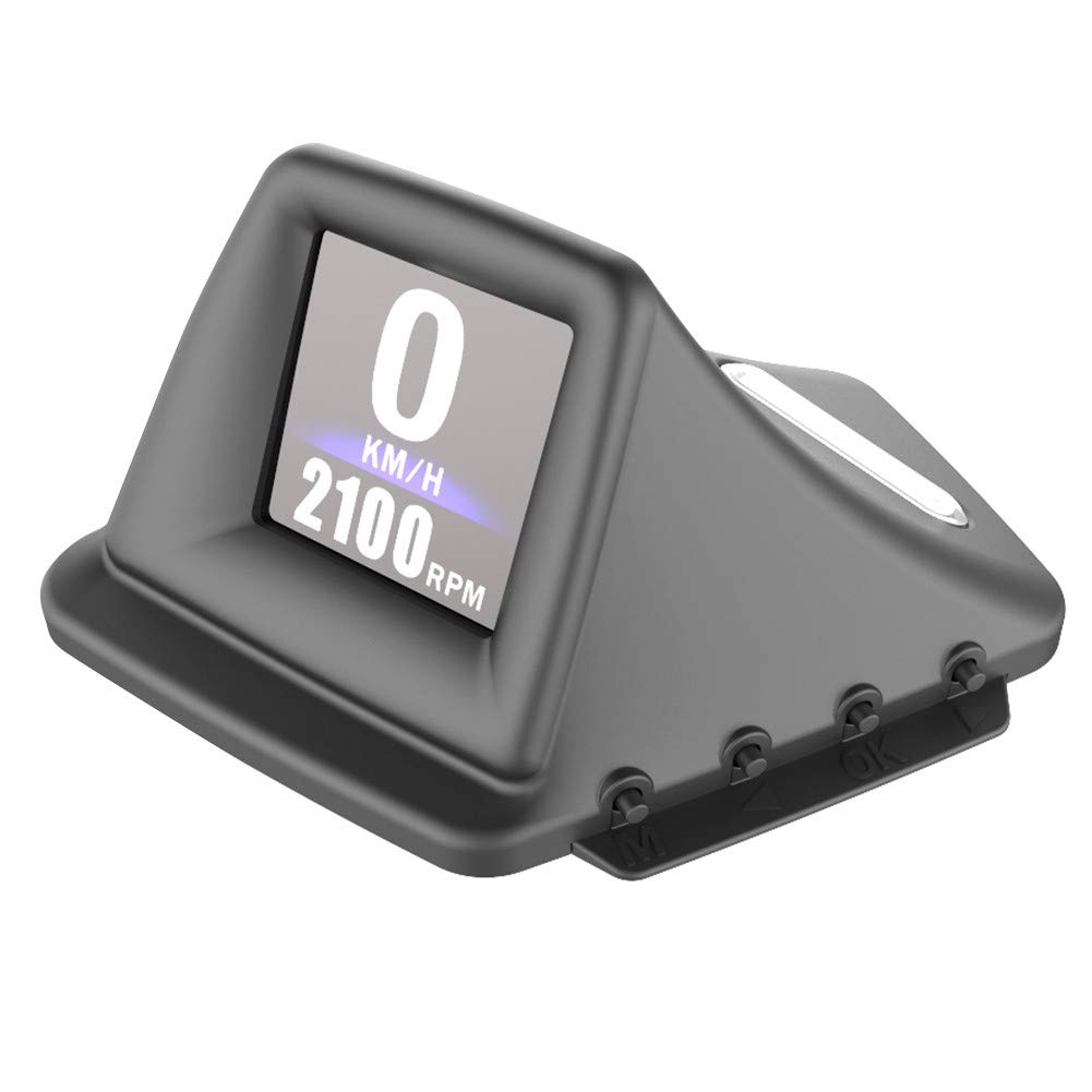 OBD2 HUD Display, Asudaro Auto HUD Display OBD2 AP-1 Head Up Display Duales System GPS HUD A-Säule Trim Dashboard Tachometer Automatischer Überdrehzahl Warnung Kilometerstandsmessung,Schwarz OBD2 HUD Display, Asudaro Auto HUD Display OBD2 AP-1 Head Up Display Duales System GPS HUD A-Säule Trim Dashboard Tachometer Automatischer Überdrehzahl Warnung Kilometerstandsmessung,Schwarz von Asudaro