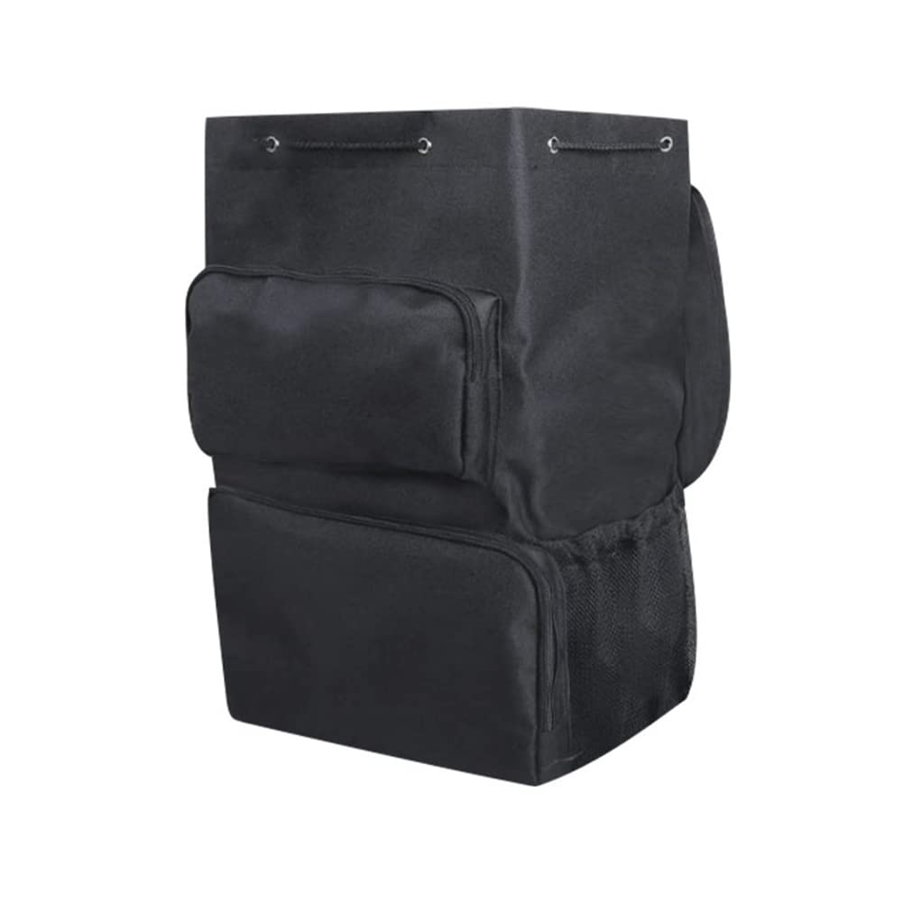 Reserverad-Müllsack,Asudaro Outdoor Cargo Reserverad Aufbewahrungstasche Fahrzeug Ersatzreifen Müllsack großem Fassungsvermögen Reifen Trash Tasche für TJ JK JL, 15,7x8,26x22,83 Zoll,Schwarz von Asudaro