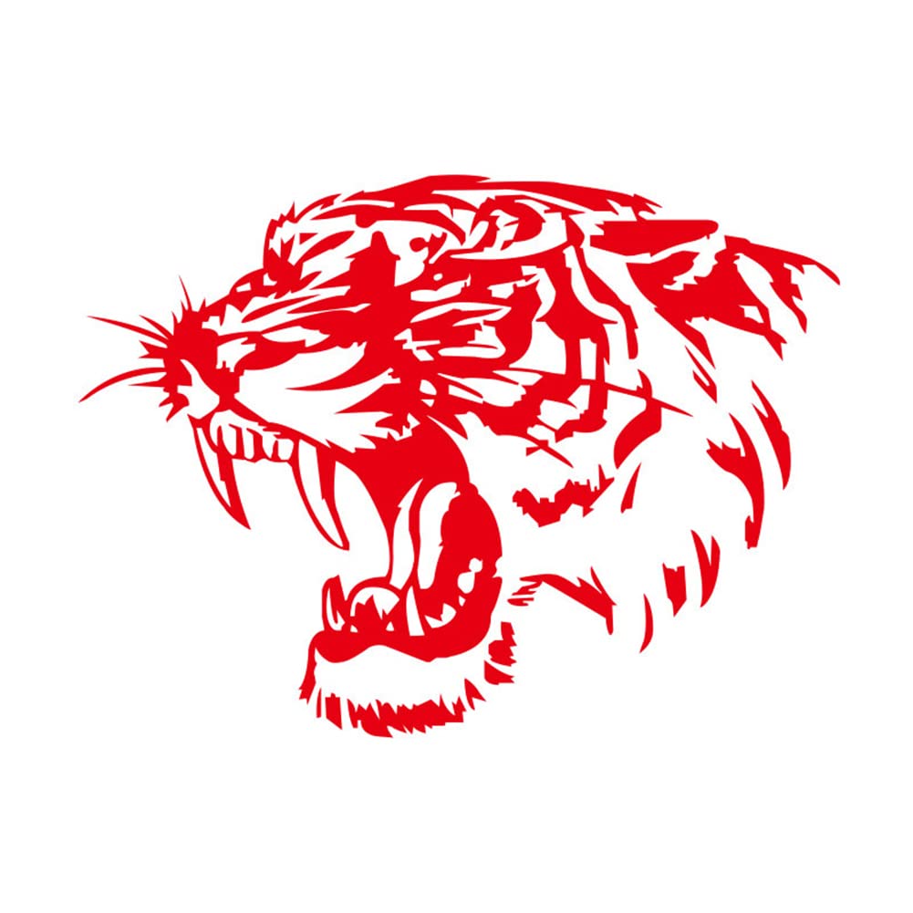 Tiger Kopf Auto 3D Aufkleber, Asudaro Lustige Pvc Aufkleber Auto Karosserie Dekoration Aufkleber 3D Personalisierte Auto Aufkleber Lustiger Realistic Aufkleber Reflektierender Autoaufkleber,rot 1 Tiger Kopf Auto 3D Aufkleber, Asudaro Lustige Pvc Aufkleber Auto Karosserie Dekoration Aufkleber 3D Personalisierte Auto Aufkleber Lustiger Realistic Aufkleber Reflektierender Autoaufkleber,rot 1 von Asudaro