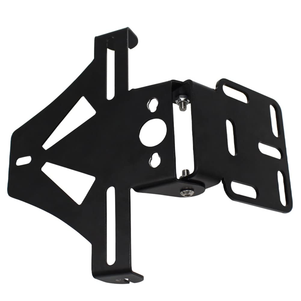 Universal Motorrad Kennzeichenhalter, Asudaro Nummernschild Blinker Rücklicht Einstellbarer Modifizierter Kennzeichenhalter Rahmen Halteplatte Lizenz Halterung Plate Holder Bracket,Schwarz Universal Motorrad Kennzeichenhalter, Asudaro Nummernschild Blinker Rücklicht Einstellbarer Modifizierter Kennzeichenhalter Rahmen Halteplatte Lizenz Halterung Plate Holder Bracket,Schwarz von Asudaro