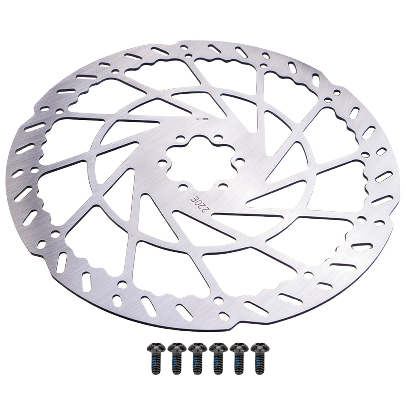 140/160/180/203/220 Mm Edelstahl Scheibenbremsbremsrotor Mit Schrauben Fahrradscheibenbremsbrems Rotor Für Straßenrad Mountainbike 140/160/180/203/220 Mm Edelstahl Scheibenbremsbremsrotor Mit Schrauben Fahrradscheibenbremsbrems Rotor Für Straßenrad Mountainbike von Asukohu