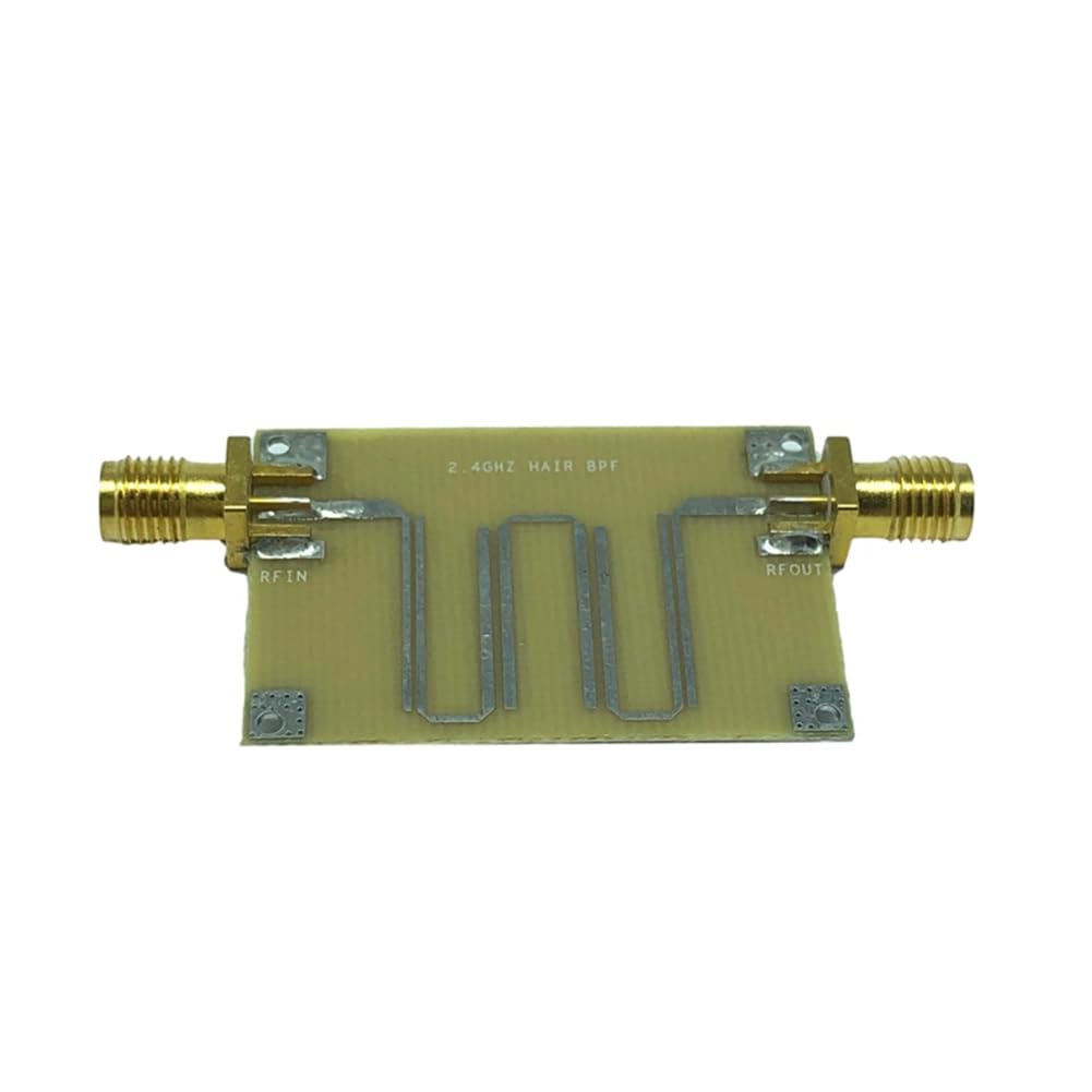 Asyduey 1 Stück Mikrostreifenfilter Frequenzbandpassfilter Vielseitiges Praktisches Tragbares Utility-Modul 2,3-2,5 GHz PCB-Bandpassfiltermodul Asyduey 1 Stück Mikrostreifenfilter Frequenzbandpassfilter Vielseitiges Praktisches Tragbares Utility-Modul 2,3-2,5 GHz PCB-Bandpassfiltermodul von Asyduey