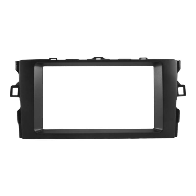 Asyduey 2Din Auto Faszie für 2006-2012 Stereo Faszien Paneel Dash Halter Installation Auto DVD Rahmen Kit In-Dash von Asyduey