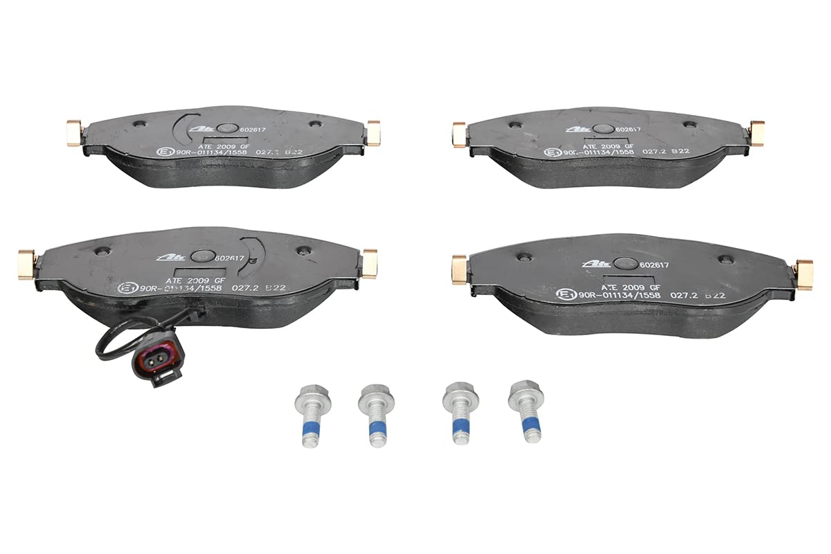 ATE Original Bremsbeläge - Belagsatz - für Scheibenbremse - 13.0460-2617.2 - ECE-R90 Straßenzulassung, grau ATE Original Bremsbeläge - Belagsatz - für Scheibenbremse - 13.0460-2617.2 - ECE-R90 Straßenzulassung, grau von Ate