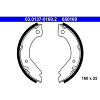 Bremsbackensatz, Feststellbremse ATE 03.0137-0169.2 von Ate