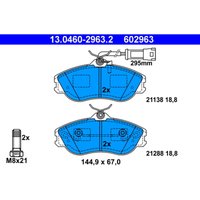 Bremsbelagsatz ATE 13.0460-2963.2, Vorne von Ate