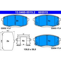 Bremsbelagsatz ATE 13.0460-5515.2, Vorne Bremsbelagsatz ATE 13.0460-5515.2, Vorne von Ate