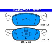 Bremsbelagsatz ATE 13.0460-7332.2, Vorne Bremsbelagsatz ATE 13.0460-7332.2, Vorne von Ate